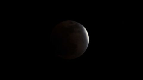 The December 2011 eclipse, as seen from Kathmandu, Nepal. There are usually about two lunar eclipses per year, NASA says. But some of them are so subtle, they are vaguely visible and go greatly unnoticed. To get four blood moons in such a short period of time is very rare.