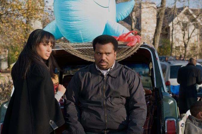 The 2013 film "Peeples" stars Kerry Washington and Craig Robinson as a couple seeking her family's approval of their engagement. 