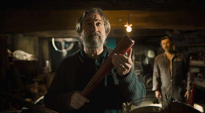 Robert De Niro is the patriarch of a murderous clan in the 2013 dark comedy "The Family."