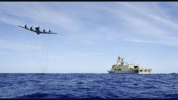 A photo taken on April 7, 2014 and released by Australian Defence on April 11 shows a Royal Australian Air Force AP-3C Orion from 92 Wing, conducting a low level fly by before dropping stores to HMAS Toowoomba during the search for the missing Malaysia Airways Flight MH370.  Australian Prime Minister Tony Abbott said he is "very confident" that signals detected in the search for Flight MH370 are from the aircraft's black box, whose batteries are waning fast more than a month after the plane vanished.  AFP PHOTO/AUSTRALIAN DEFENCE/LSIS JAMES WHITTLE     ----EDITORS NOTE ----RESTRICTED TO EDITORIAL USE MANDATORY CREDIT " AFP PHOTO / AUSTRALIAN DEFENCE/LSIS JAMES WHITTLE" NO MARKETING NO ADVERTISING CAMPAIGNS - DISTRIBUTED AS A SERVICE TO CLIENTSLSIS JAMES WHITTLE/AFP/Getty Images