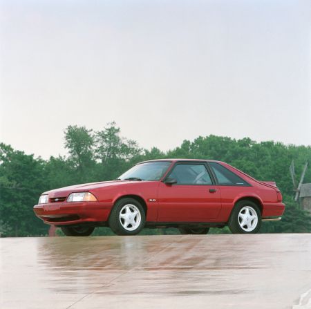 <strong>1992 Ford Mustang 5.0. </strong>The lightweight 5-liter LX outsold all other models combined in 1992. 