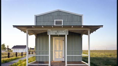 Robert Dawson visited a library built by ex-slaves, Allensworth, California.
