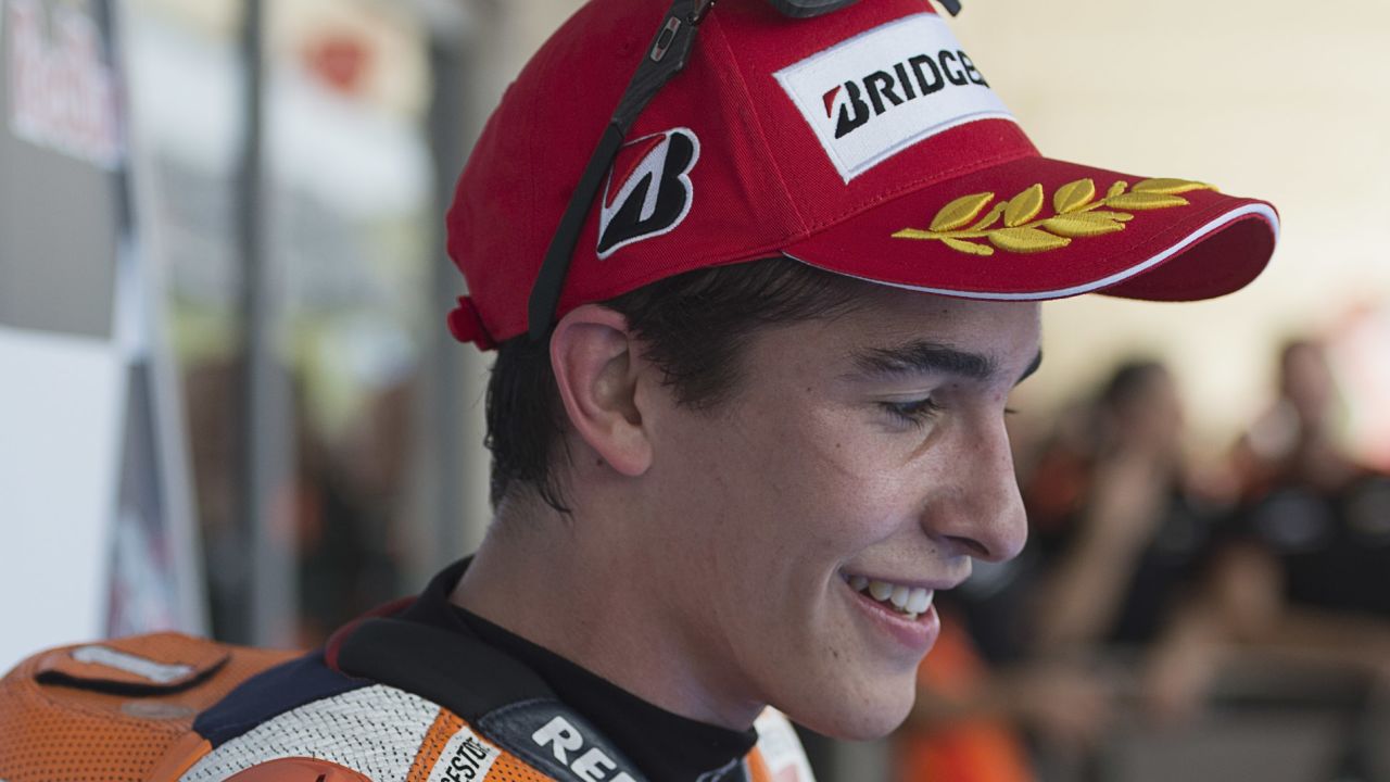 Marc Marquez is all smiles after dominating the U.S. Grand Prix from start to finish in Texas.