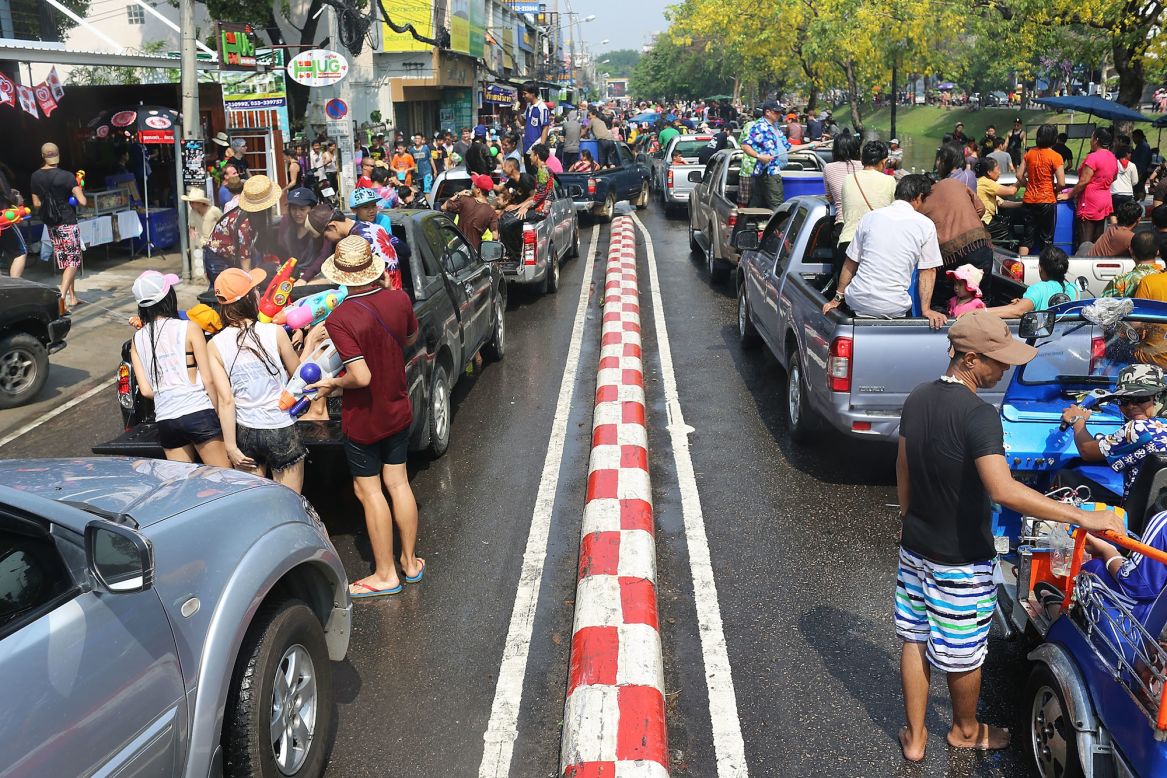 There is a downside to the revelry. Songkran is the deadliest time of year to be on the roads in Thailand. In the three days running up to this year's Songkran celebrations, April 11-13,  <a href="http://www.bangkokpost.com/news/local/404923/motorcycles-involved-in-76-of-accidents" target="_blank" target="_blank">government statistics</a> recorded 161 deaths and 1,640 injuries in 1,539 road accidents. 