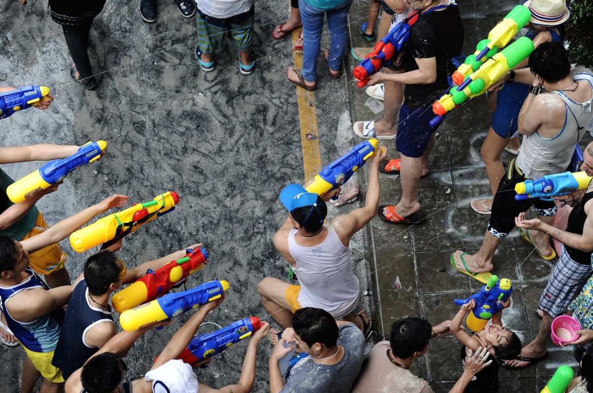 Though Thailand's New Year celebrations are the most well-known, attracting tourists from around the region, Songkran is also celebrated in Myanmar, Cambodia and Laos. 