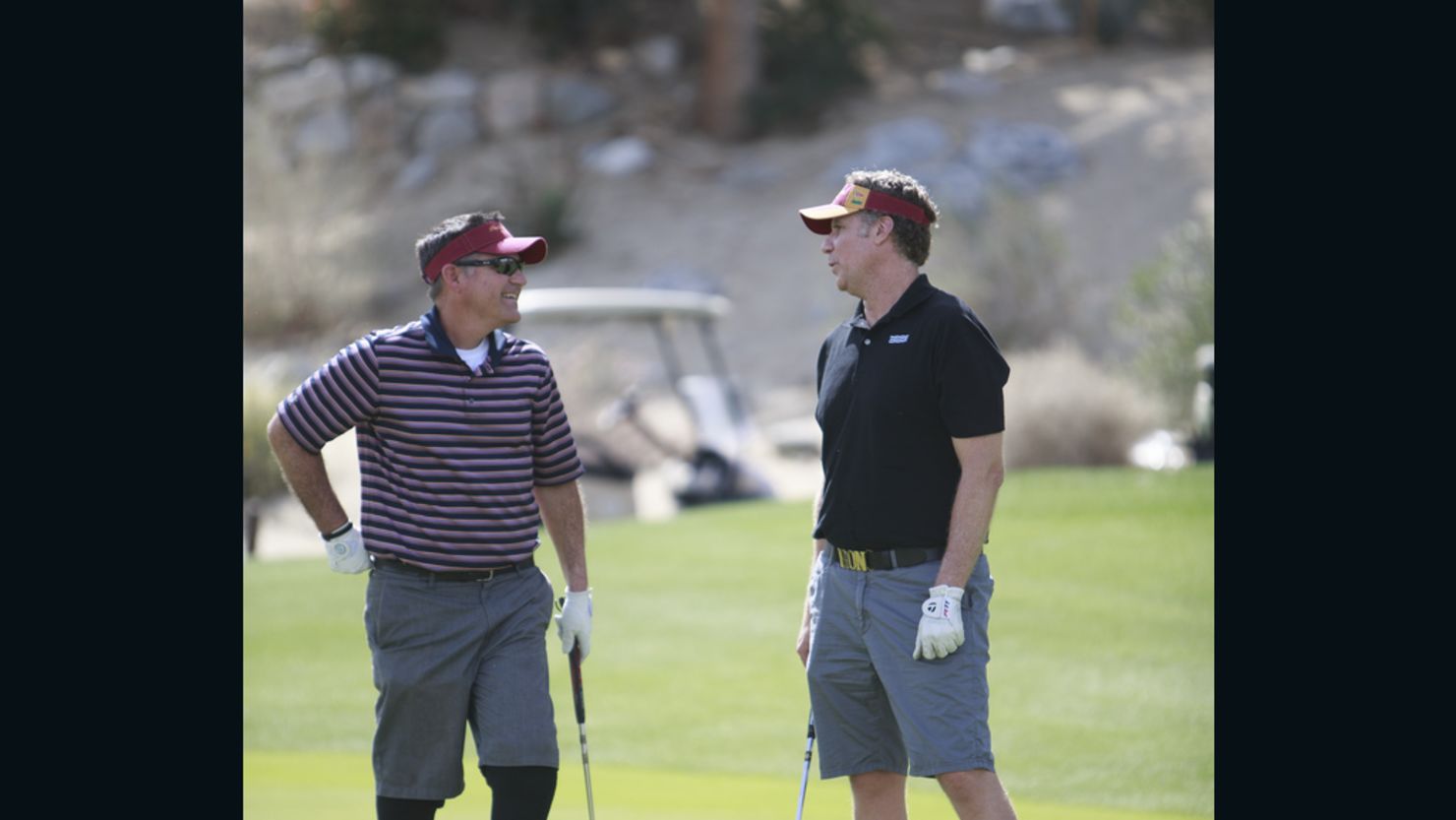 Will Ferrell and Craig Pollard golf to raise money for Cancer for College  