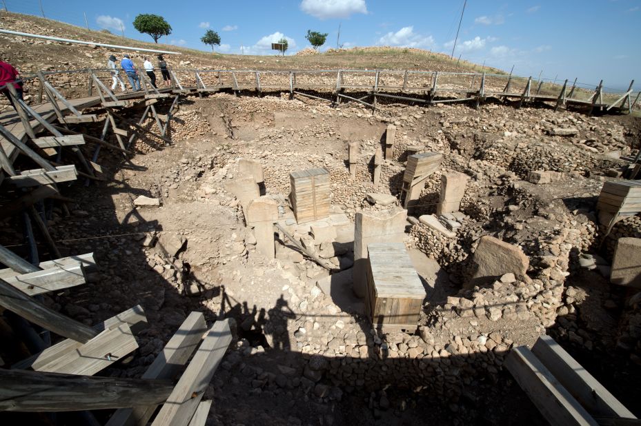 Built at least 10,000 years ago,  <a href="http://globalheritagefund.org/what_we_do/overview/current_projects/gobekli_tepe_turkey" target="_blank" target="_blank">Gobekli Tepe in Turkey</a> is thought to have been a ceremonial center where communities gathered for rituals. That's because the site, which is only 5% excavated, has no residential structures. 