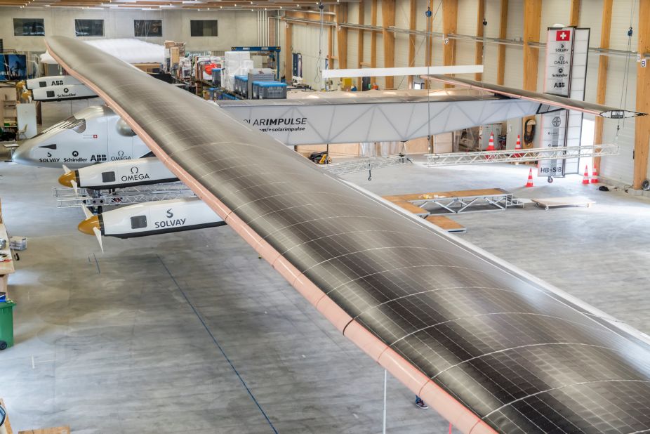 The plane's wings stretch for a massive 72 meters (236 feet).