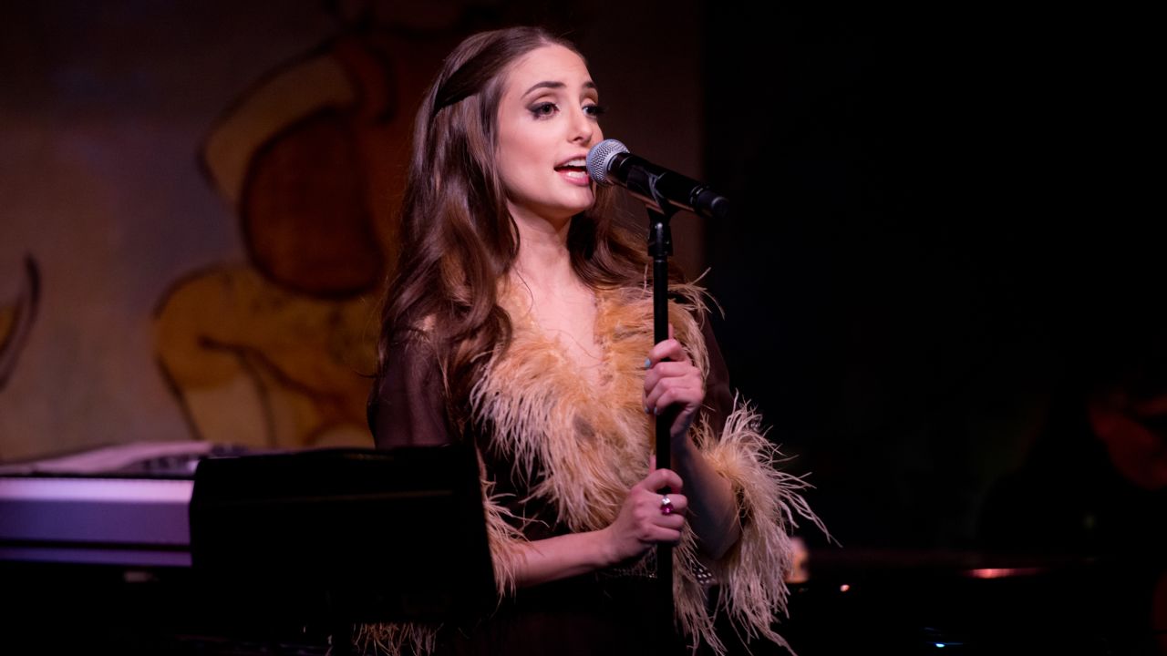 Alexa Ray Joel, seen April 4 at the Cafe Carlyle, collapsed on the closing night of her two-week run at the venue.