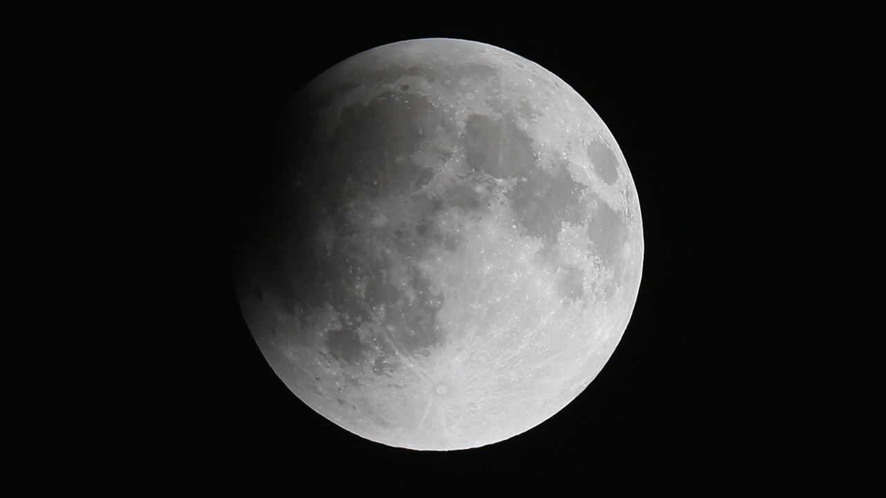 Another shot from Miami. Showers and clouds rendered viewing the blood moon a bust in some U.S. cities.