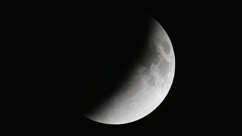 The moon has to be full for the total lunar eclipse to occur.
