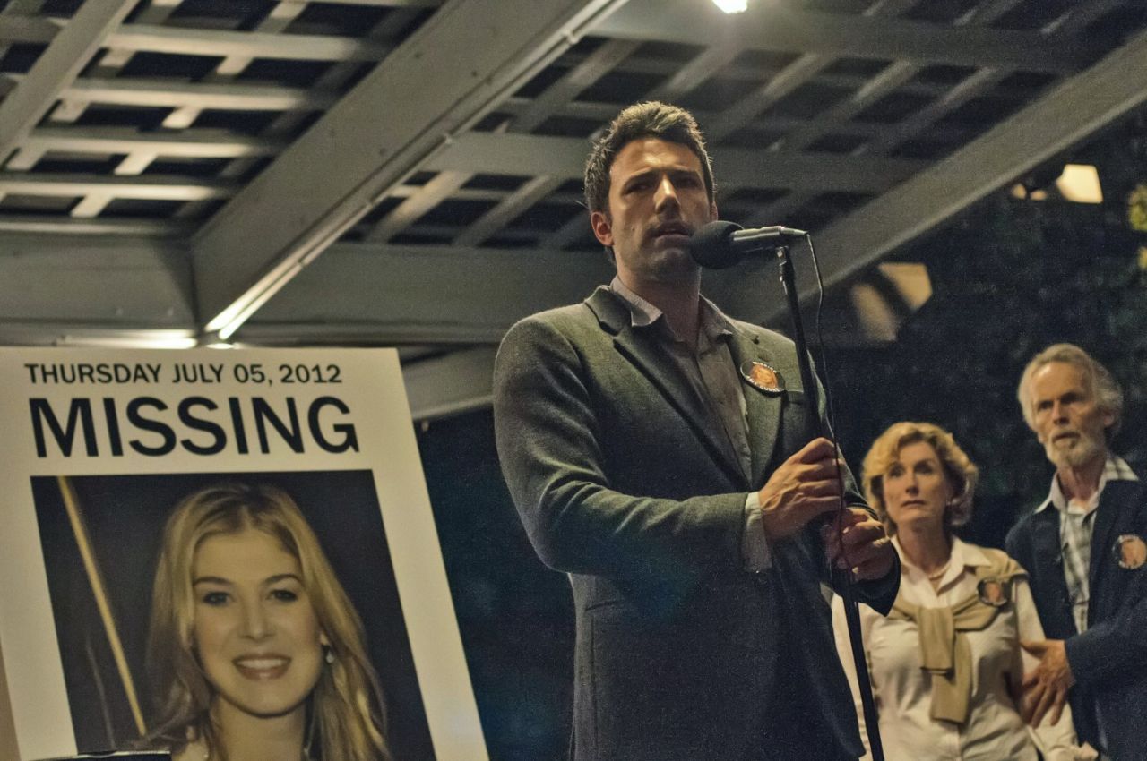 <strong>"Gone Girl":</strong> was considered surefire movie material practically from the moment Gillian Flynn's book came out in 2012. The movie stars Ben Affleck as a man in a troubled marriage who may -- or may not -- have killed his wife, inviting a media frenzy.