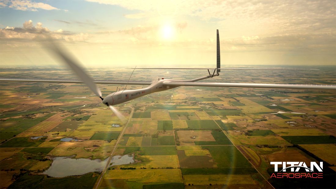 Titan Aerospace, a start-up that makes solar-powered drones, was acquired by Google in April.