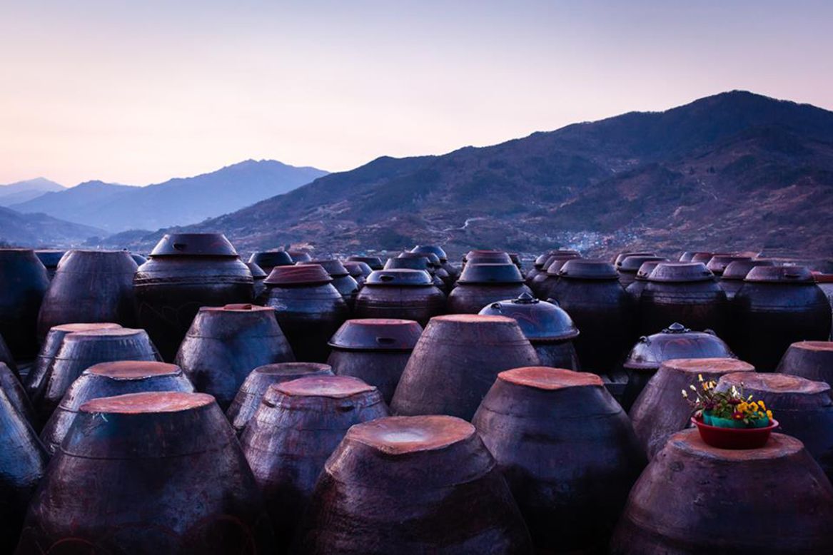 <strong>Gwangyang</strong><br /><br />The city of Gwangyang in South Jeolla Province throws a maehwa (plum) festival each spring in honor of its most famous product. Traditional fermentation pots (pictured) called "onggi" are being used to make plum wine in this photo by Roy Cruz.<br /><br /><a href="http://travel.cnn.com/gallery-40-travel-destinations-south-korea-742046" target="_blank">MORE: Gallery: 40 travel destinations in South Korea</a>