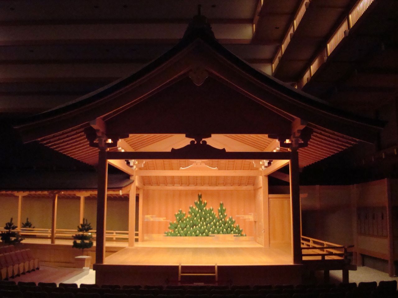 At Tokyo's Noh theater, performances can go on all day.