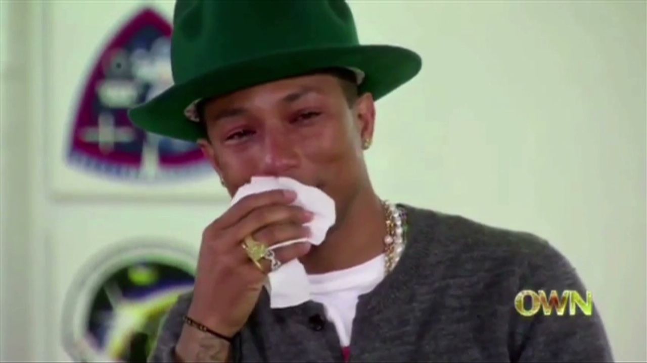 Pharrell Williams Cries ‘happy Tears Cnn 5898
