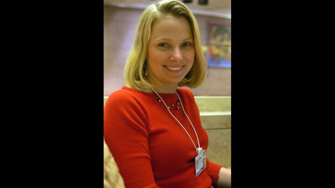 Yahoo CEO Marissa Mayer was once <a href="http://curiosity.discovery.com/question/why-work-for-google" target="_blank" target="_blank">an intern at Union Bank of Switzerland</a>. After graduating from Stanford, she was Google's 20th hire and climbed the ranks to become vice president of location and local services. She's seen here during the World Economic Forum in Switzerland in 2006. 