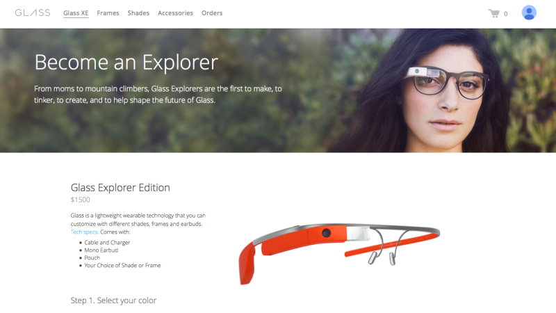 NextImg:Google sells out of white Glass model | CNN Business