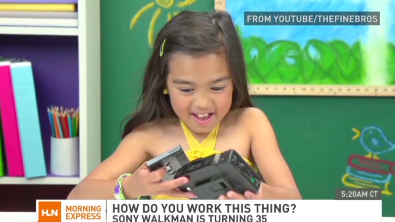 NextImg:See kids baffled by a Walkman | CNN Business