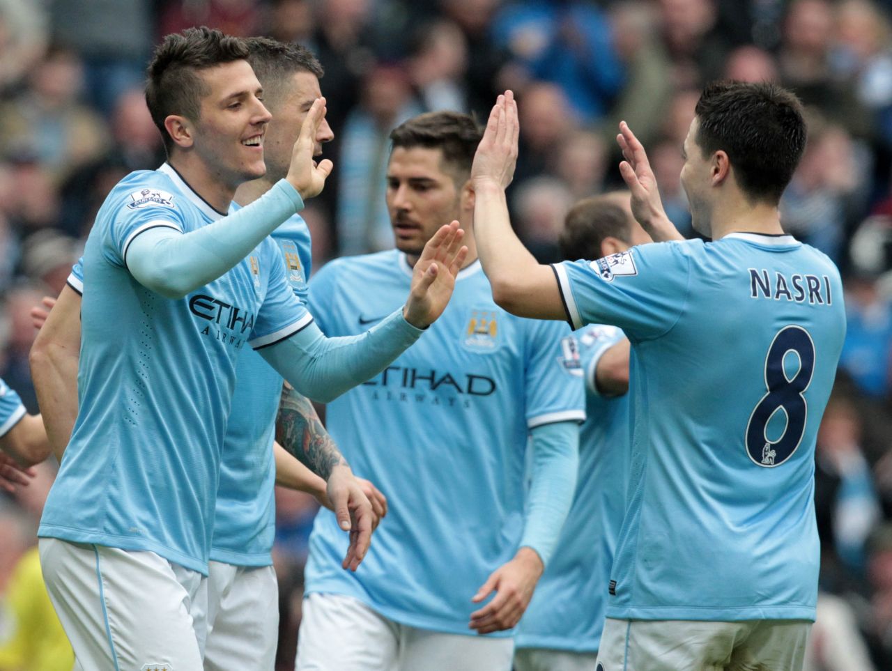 Manchester City is the best paid team in global sport, according to<a href="http://www.sportingintelligence.com/2014/04/15/revealed-man-city-yankees-dodgers-rm-barca-best-paid-in-global-sport-150401/" target="_blank" target="_blank"> Sporting Intelligence's Global Sports Salaries Survey for 2014.</a>