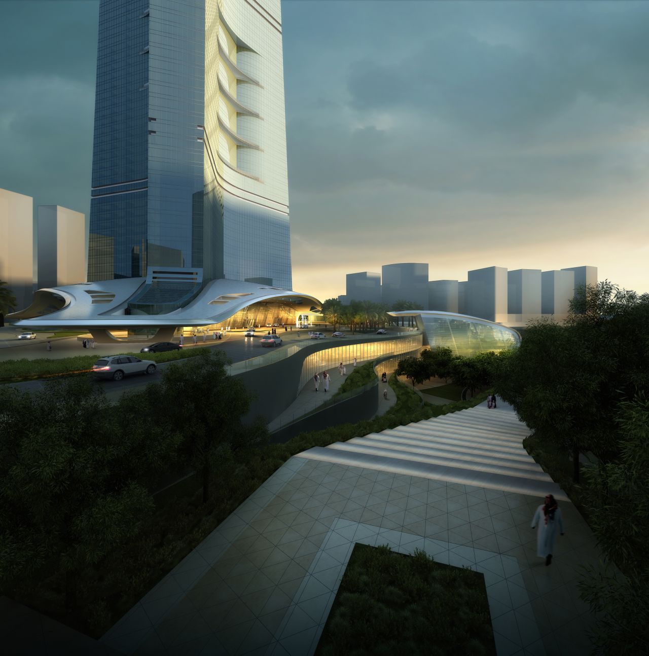 With a gross floor area of 2.6 million square feet, the construction of the tower is estimated to cost $1.23 billion.