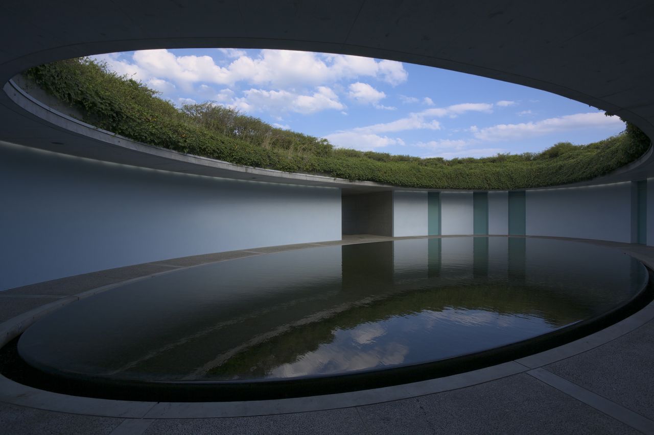 The small island of Naoshima is a startling art and architecture destination, with architect Tadao Ando serving as the creative director. Among many unusual museums and hotel buildings on the island is the Benesse House Oval (pictured), a six-room hotel accessible only to Oval guests by monorail.