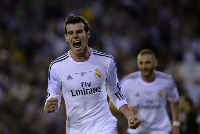 Gareth Bale's stunning solo goal saw Real Madrid defeat Barcelona 2-1 in Wednesday's Copa del Rey final. The Welshman arrived in Madrid for a world record transfer fee in September 2013.