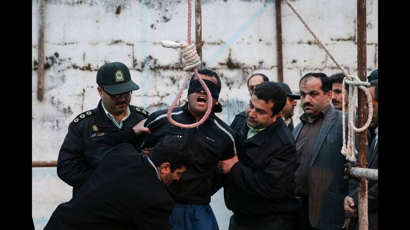Iranian authorities prepare a man identified only as Balal to be hanged in the northern city of Noor this week. Balal was convicted in the stabbing death of 17-year-old Abdollah Hosseinzadeh seven years ago during a street fight.