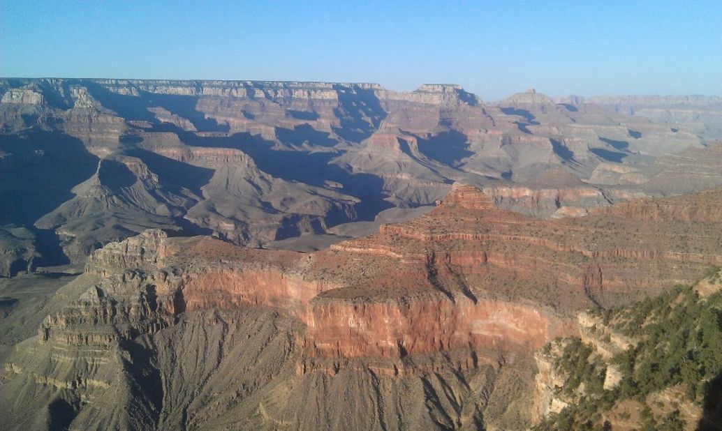 The <a href="http://www.nationalparks.org/explore-parks/grand-canyon-national-park" target="_blank" target="_blank">Grand Canyon</a> in Arizona was carved by the Colorado River and is 277 miles long. The western canyon is believed to be as much as 70 million years old. "It surrounded and consumed me, took breath away and left me at a loss for words," <a href="http://ireport.cnn.com/docs/DOC-806135">Juliet Swinger</a> said. 