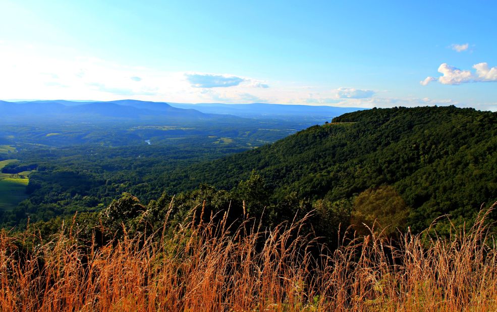 <a href="http://www.nationalparks.org/explore-parks/shenandoah-national-park" target="_blank" target="_blank">Shenandoah National Park</a> in Virginia contains 101 miles of the Appalachian Trail and is home to a variety of wildlife such as deer, black bears and wild turkeys. Nature photographer <a href="http://ireport.cnn.com/docs/DOC-1042346">Candice Trimble</a> spends a lot of time at this park because of all there is to see and experience. 