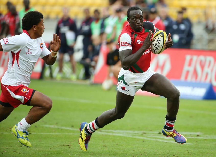Kayange comes from a rugby-playing family -- his brother Collins Injera is Kenya's leading try scorer and is third on the IRB Sevens' all-time list. 