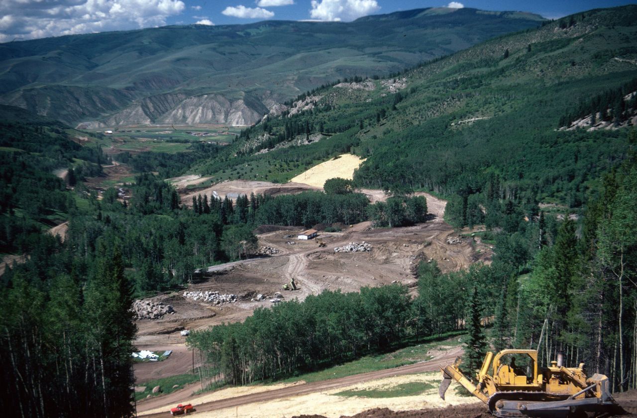 This development of the upscale Vail ski resort in Colorado sits on U.S. Forest Service land. More than a third of land in Colorado is public.