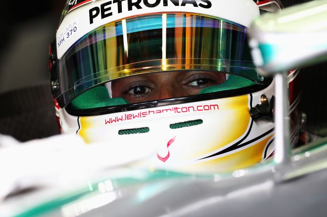 Round two: Hamilton was quick to make amends, controlling the Malaysian Grand Prix as he led from start to finish with Rosberg taking second place.