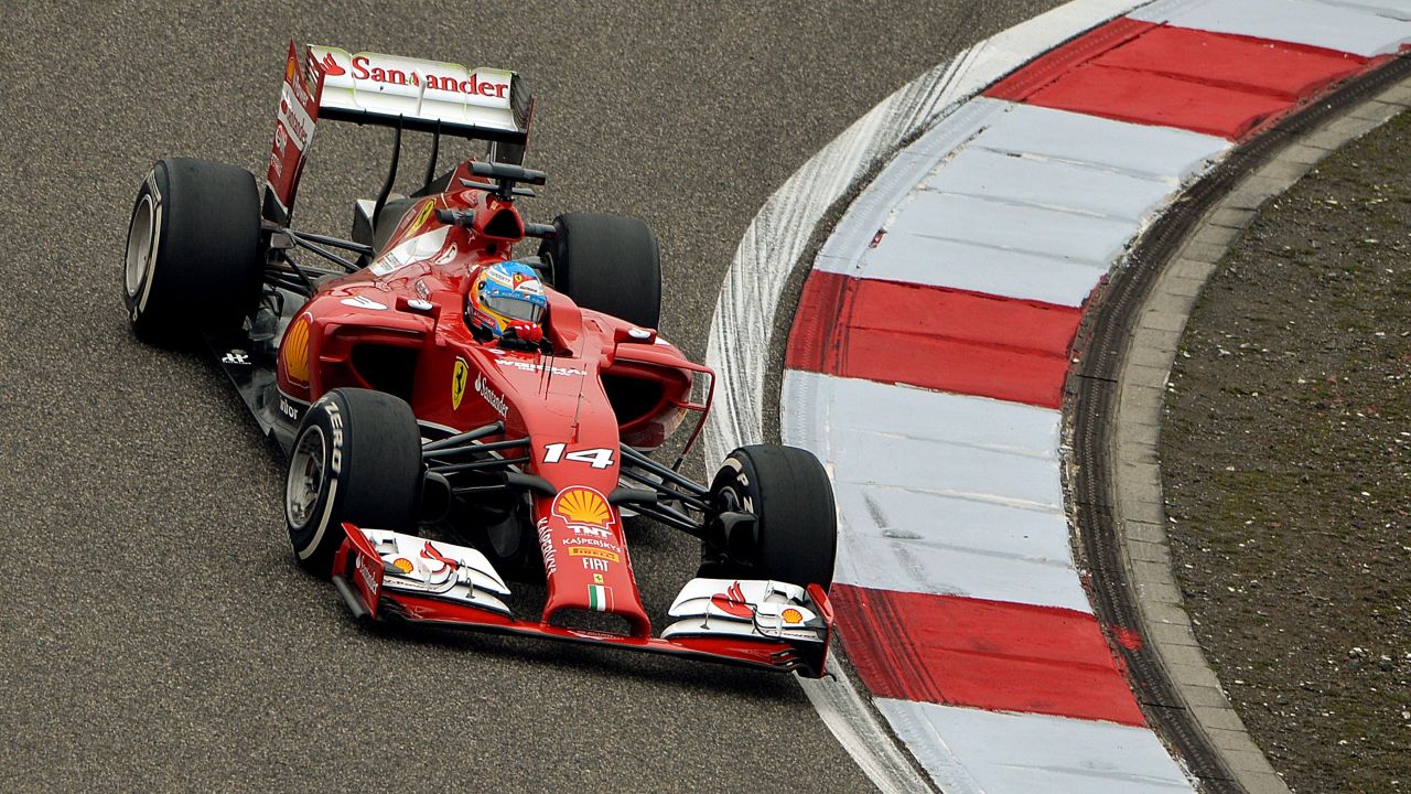 Fernando Alonso put a poor start to the season behind him with fast laps during practice for the Chinese Grand Prix in Shanghai.