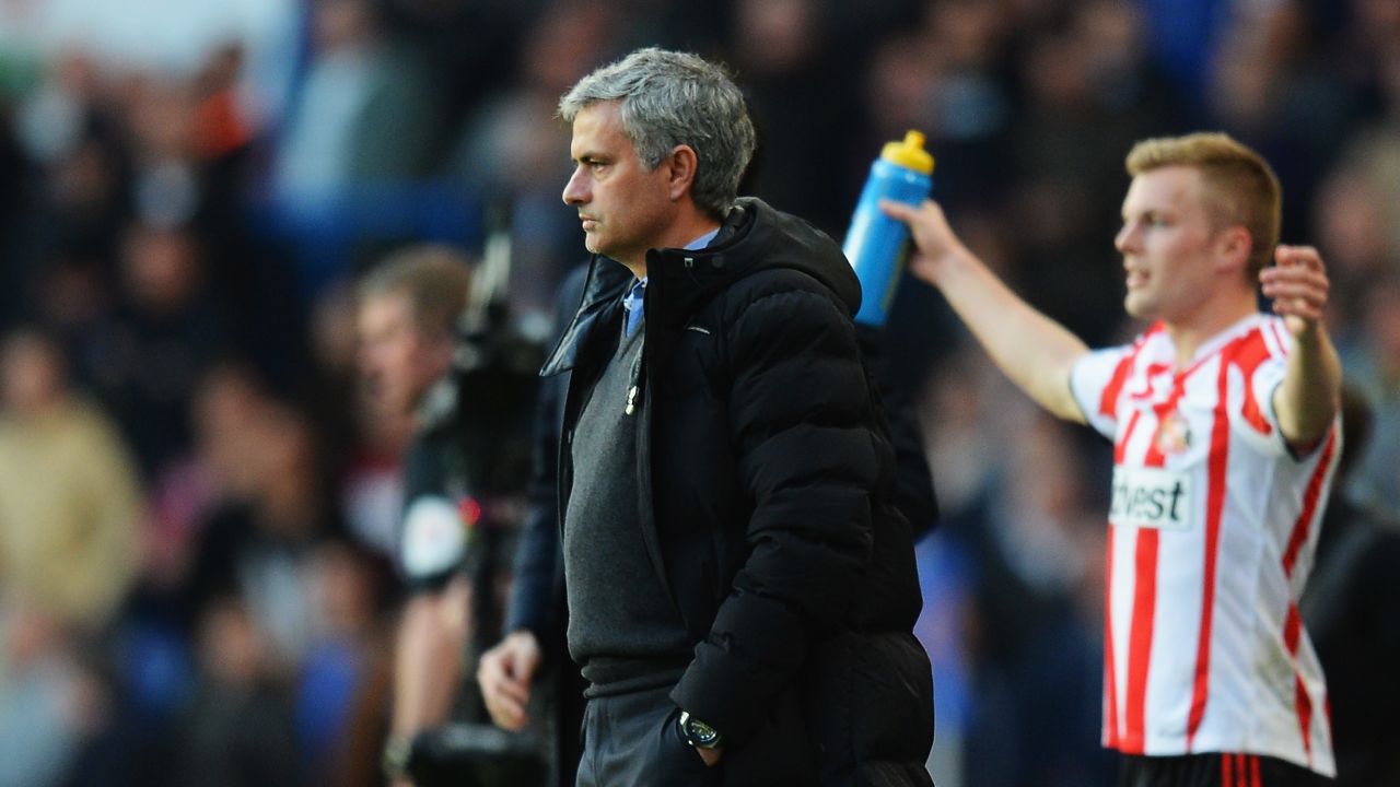 Chelsea boss Jose Mourinho suffered his first league defeat in 78 matches against Sunderland at Stamford Bridge on Saturday. 
