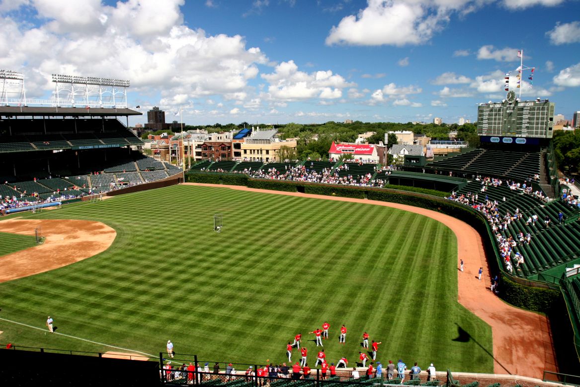 The Wrigley Field ivy ate another baseball on Monday