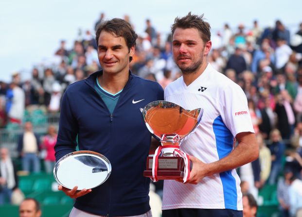 Swiss teammate and Australian Open champion Stanislas Wawrinka beat Federer in the final of the Monte Carlo Masters in April.