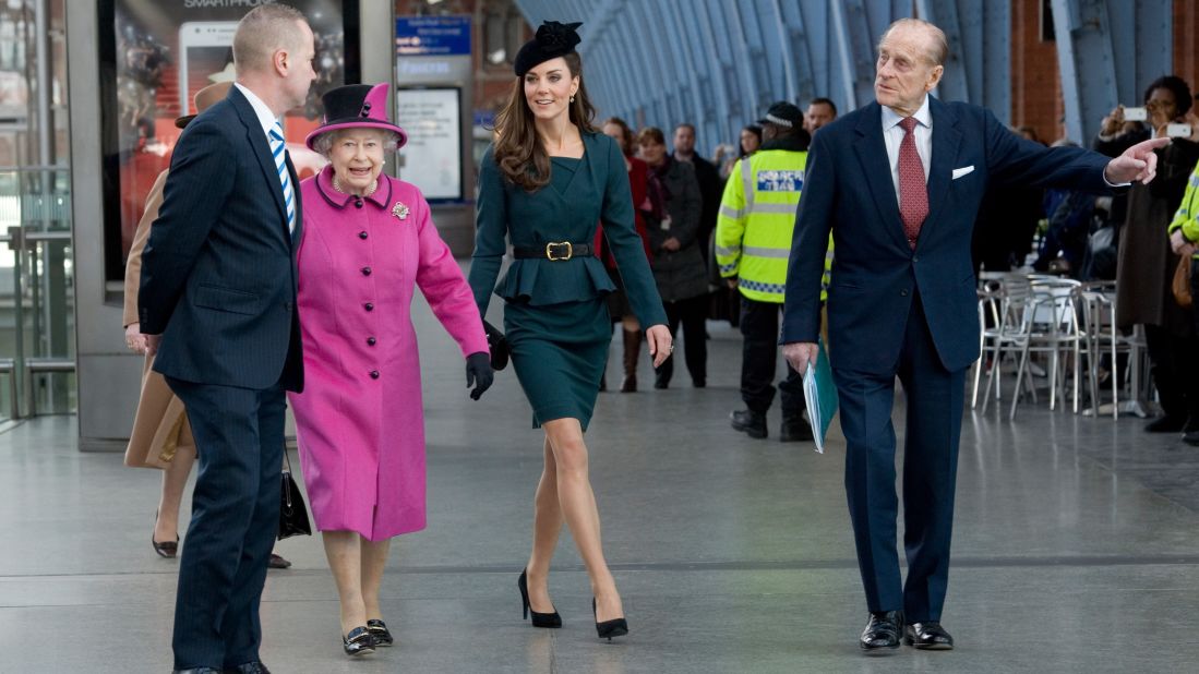 While the British press report that Kate's stylists plan her wardrobe up to two months ahead, shoppers had just 60 minutes before  this teal peplum suit by L.K. Bennett -- which she wore to accompany the Queen and The Duke of Edinburgh on an official visit to Leicester in March 2012 -- sold out entirely.