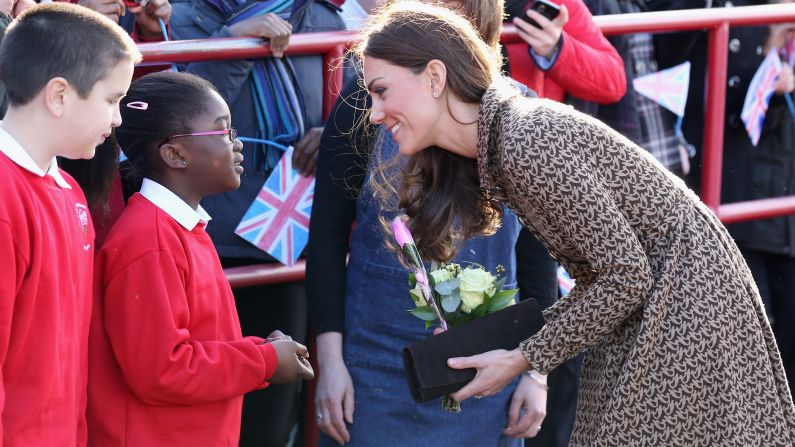 "An absolute frenzy" is how a spokesperson for Orla Kiely described the label's website after Kate was photographed wearing it's bird-print jacquard dress at Rose Hill Primary school, Oxford in February 2012. 