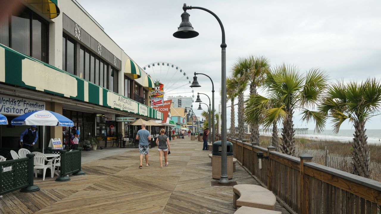 Myrtle Beach's boardwalk is relatively new, but feels as if it's been here forever.