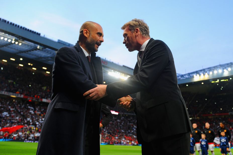 Moyes has had to congratulate more opposing managers on victory than United fans have been used to, with six league defeats at Old Trafford -- which is usually a fortress. Moyes did better in Europe, though, winning four games and drawing 1-1 with Pep Guardiola's Bayern Munich in the first leg of April's Champions League quarterfinals.