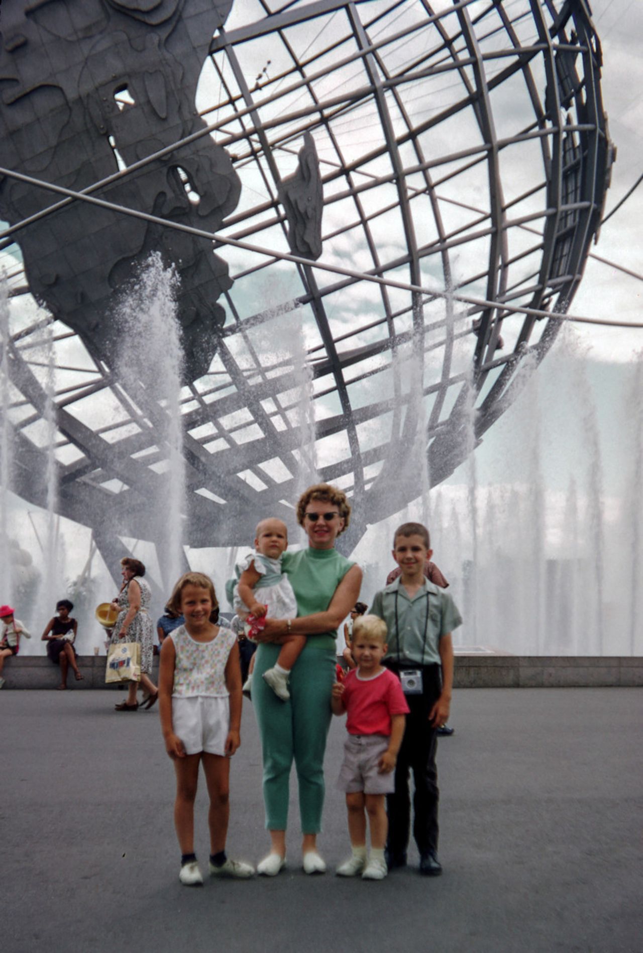 Going to the 1964 World's Fair in Queens, New York, was <a href="http://ireport.cnn.com/docs/DOC-1123630">like taking a vacation</a> for the Ondrovic family, says Robert Ondrovic. Robert is the boy with the pink shirt, standing with his mother, brother and two sisters.