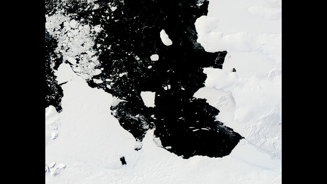 By February 2014, B31 was headed to the Amundsen Sea.