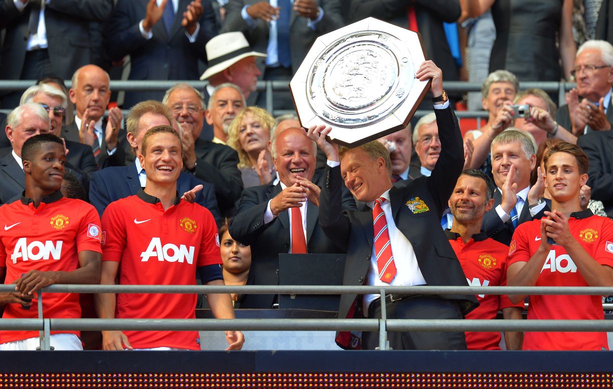 Moyes opened his United account with a 2-0 win against Wigan in August to secure the English Charity Shield -- a match played between the league champions and the FA Cup holders -- while also becoming the first United manager since Walter Crickmer in April 1931 to start life with a victory. 