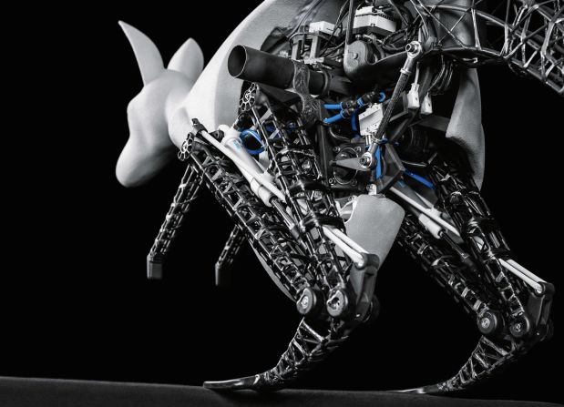 Achieving locomotion through jumps is surprisingly effective for kangaroos: here is Festo's robotic version.