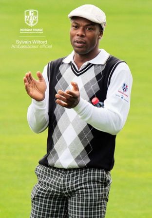 Former France international Sylvain Wiltord is an ambassador for the Association Francaise de FootGolf.