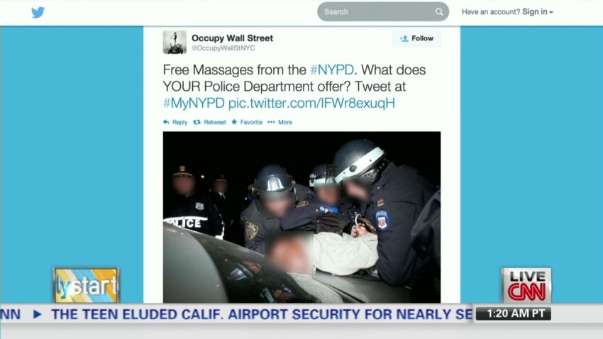 NYPD Twitter campaign backfires earlystart_00002112.jpg