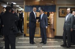 Japanese Prime Minister Shinzo Abe will play a key role in negotiating the final details of the Trans-Pacific Partnership with President Barack Obama's administration.