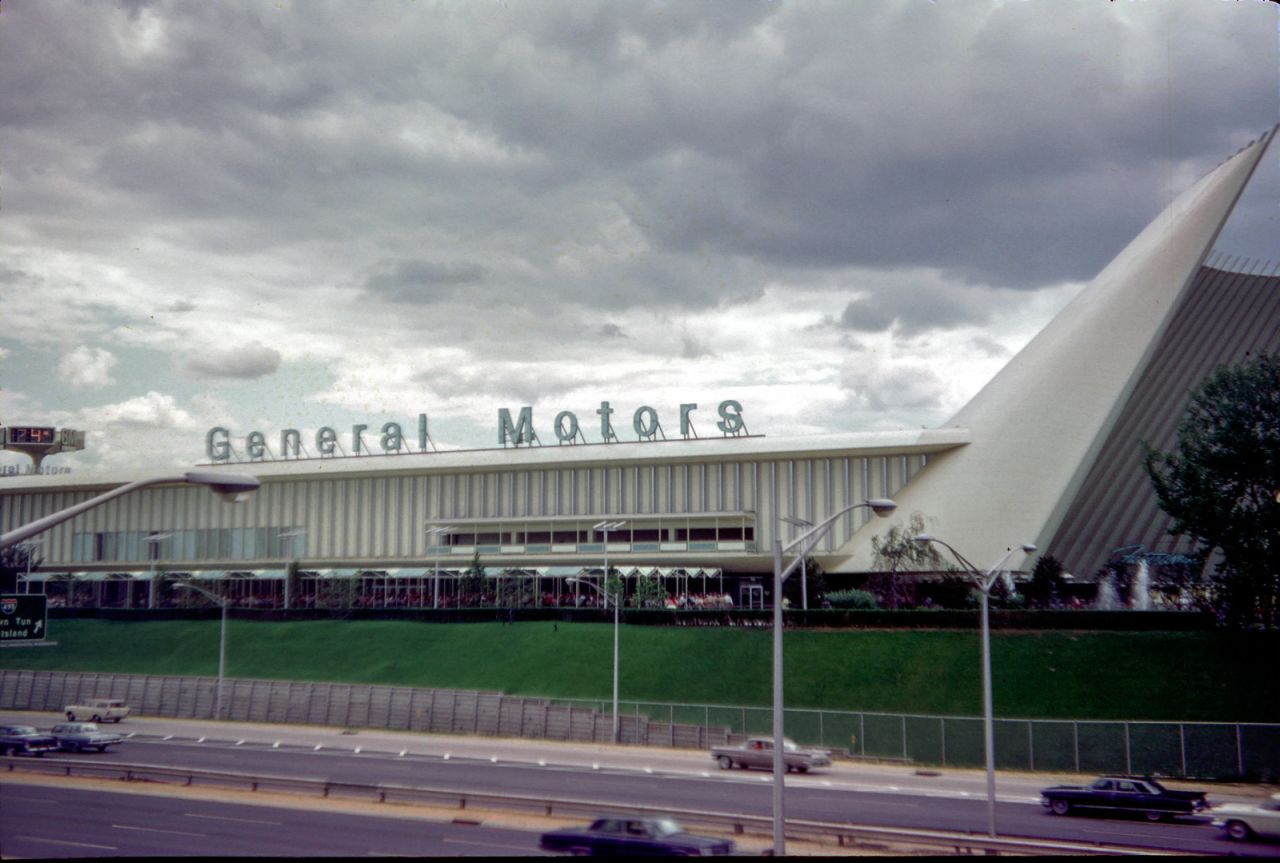 General Motors returned to the fair after its Futurama exhibit at the 1939 New York World's Fair.