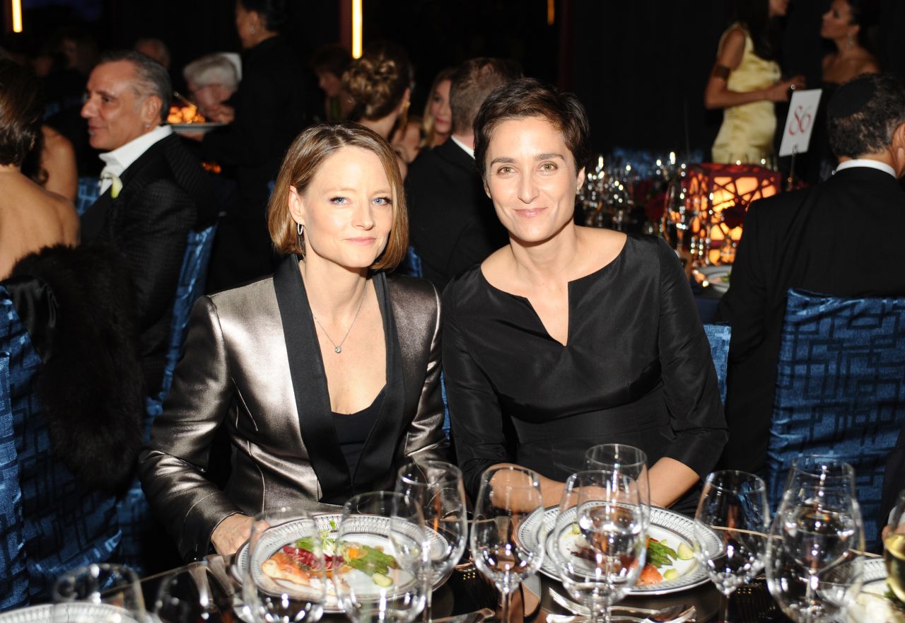 Jodie Foster, left, is adept at keeping her private life low-key. The actress quietly wed her girlfriend, photographer Alexandra Hedison, in mid-April 2014. According to <a href="http://www.eonline.com/news/534871/jodie-foster-marries-girlfriend-alexandra-hedison" target="_blank" target="_blank">E! Online</a>, the couple had been dating for almost a year.